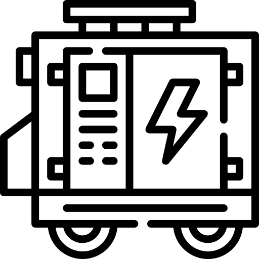Electric generator free icon