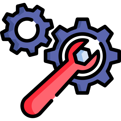 Maintenance free icon
