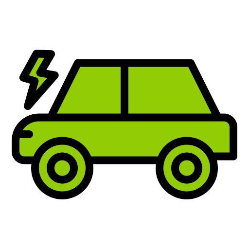 carro elétrico grátis ícone carro elétrico grátis ícone