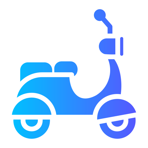 Motorcycle Generic Flat Gradient icon