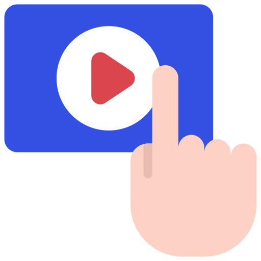 Press play button - Download free icons
