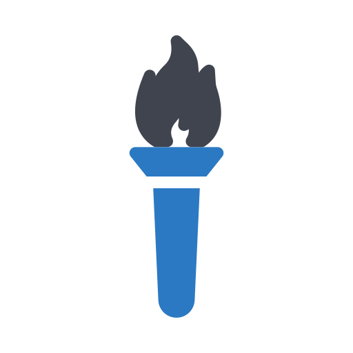 Fire Generic Blue icon