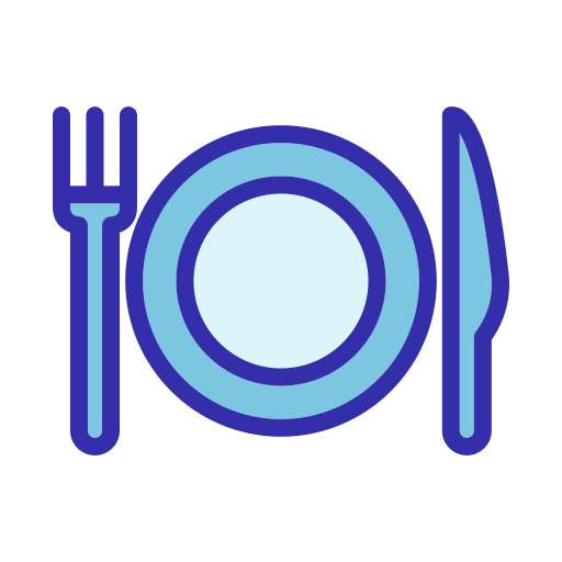 Restaurant Generic Blue icon