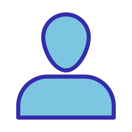 User Generic Blue icon