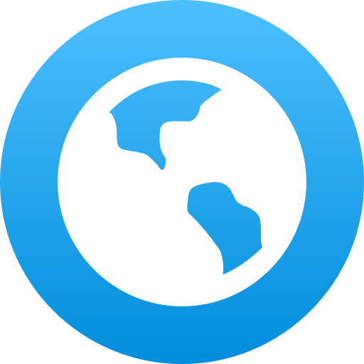 Earth Generic Flat Gradient icon