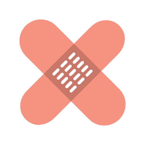 Bandaged Generic Flat icon