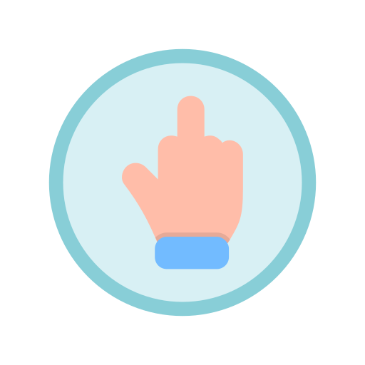 Middle finger - Free hands and gestures icons