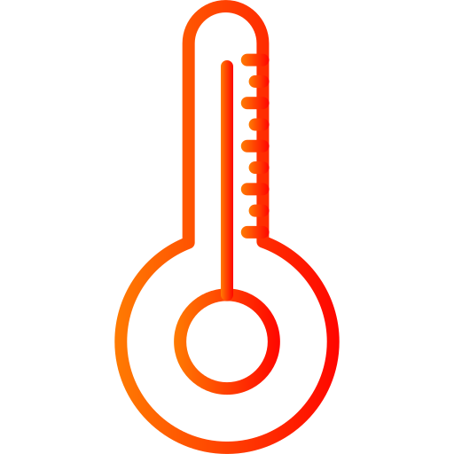 Thermometer Generic Gradient icon