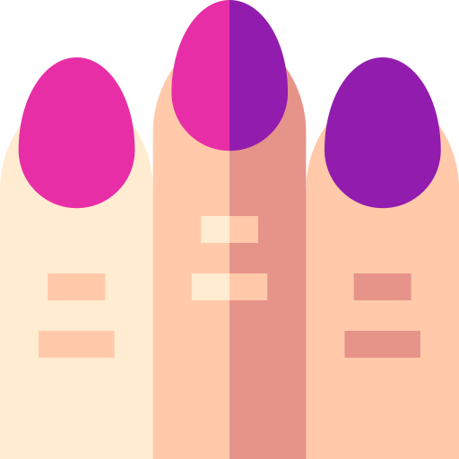 Finger Basic Straight Flat icon