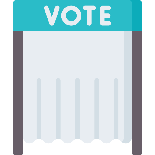 voting booth picture clipart