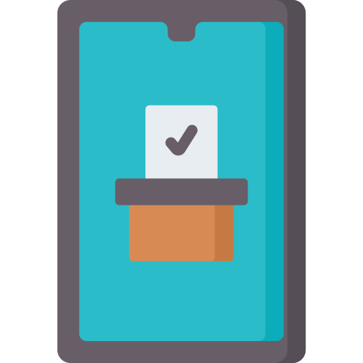 Online voting free icon Online voting free icon