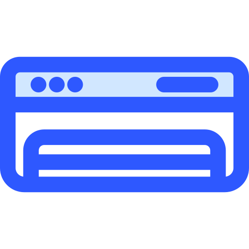 Air conditioner Generic Blue icon