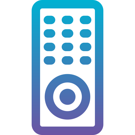 Remote control Generic Gradient icon