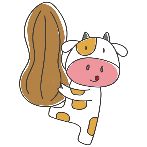 vaca gratis sticker