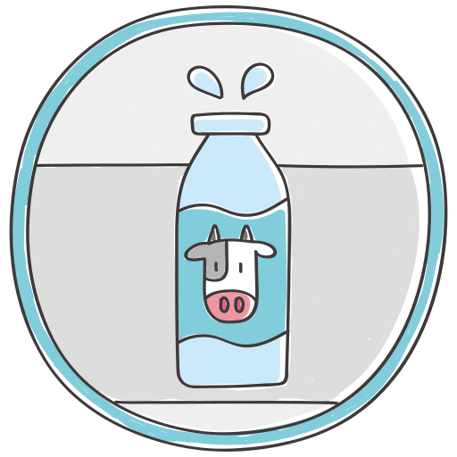 lait gratuit sticker lait gratuit sticker