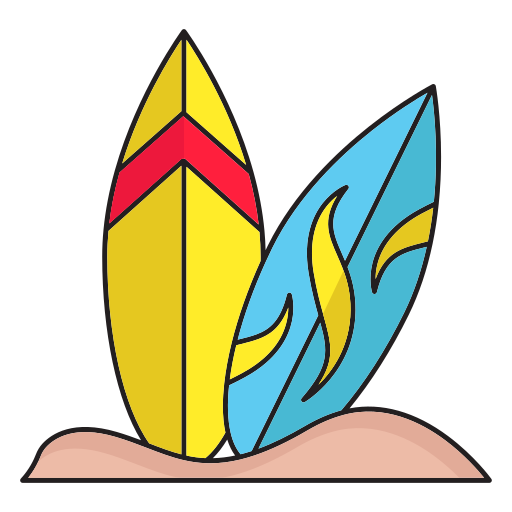 surfant Icône gratuit