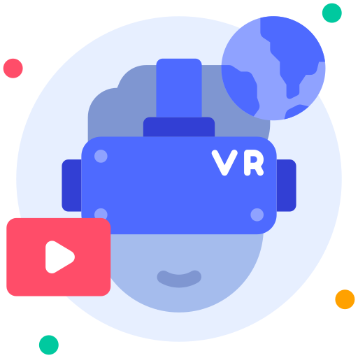 gafas vr icono gratis