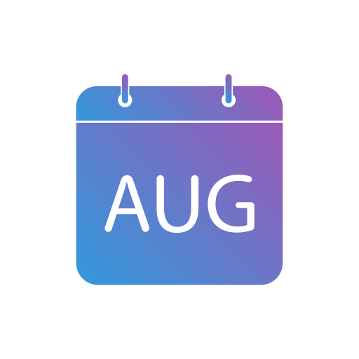 agosto icono gratis