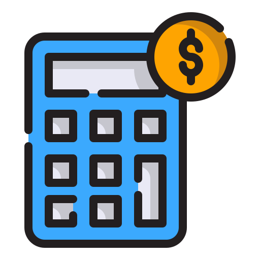 Calculator Generic Outline Color icon