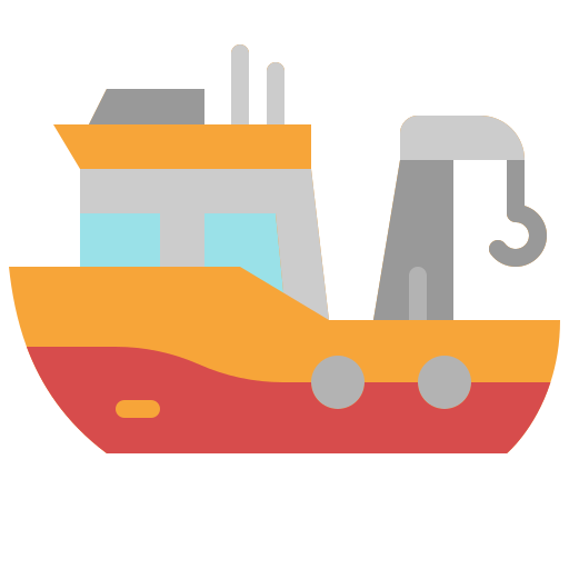 Fishing boat Generic Flat icon