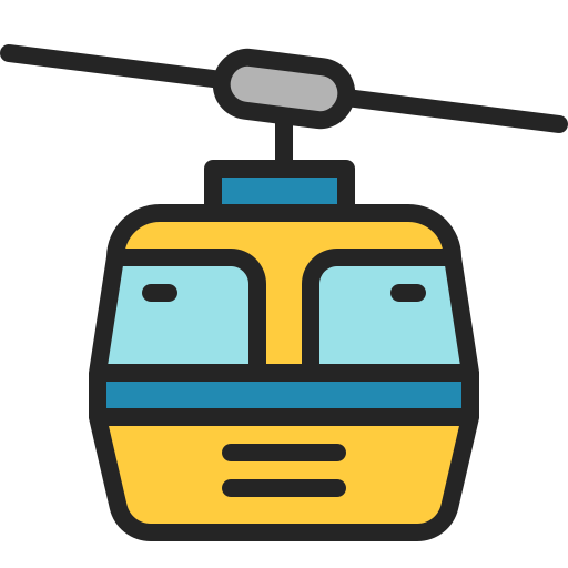 Cable car - free icon