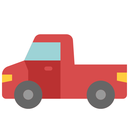 Pickup truck Generic Flat icon