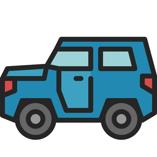 Jeep - Free transportation icons