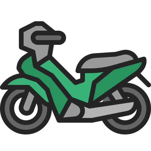 motocicleta icono gratis