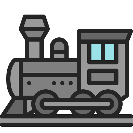 locomotora de vapor icono gratis