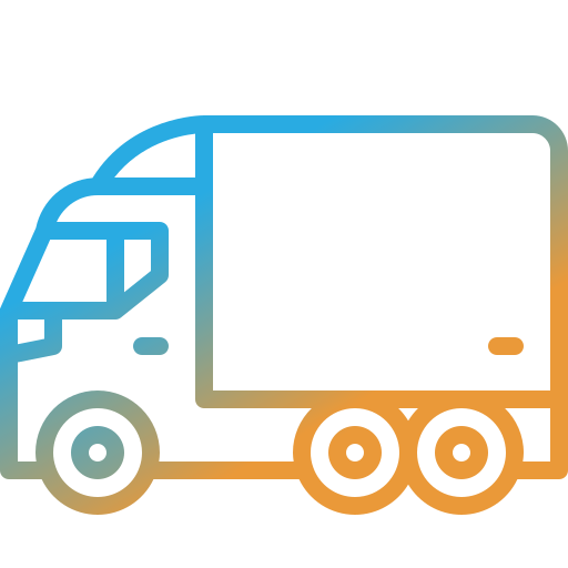 Delivery truck - free icon