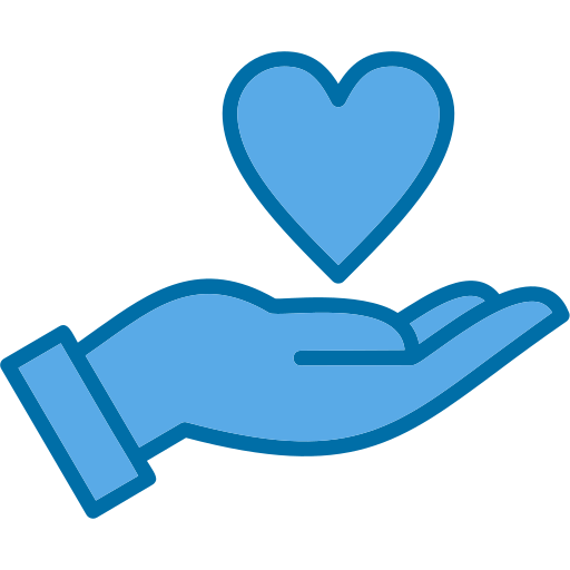 Organ donation Generic Blue icon