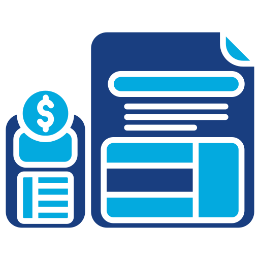 presupuesto icono gratis