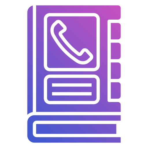 전화 번호부 무료 아이콘