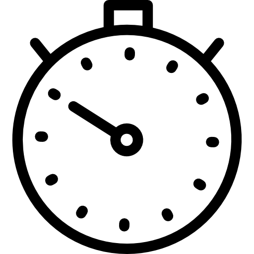 reloj de optimización icono gratis