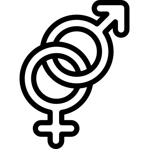 Icono De Géneros Masculino Y Femenino 0513