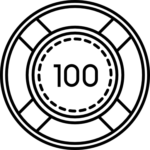 puce de casino Icône gratuit