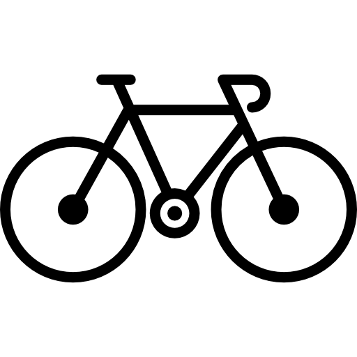 Bicycle Facing Right - Free transport icons