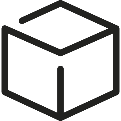 3D Cube  free icon