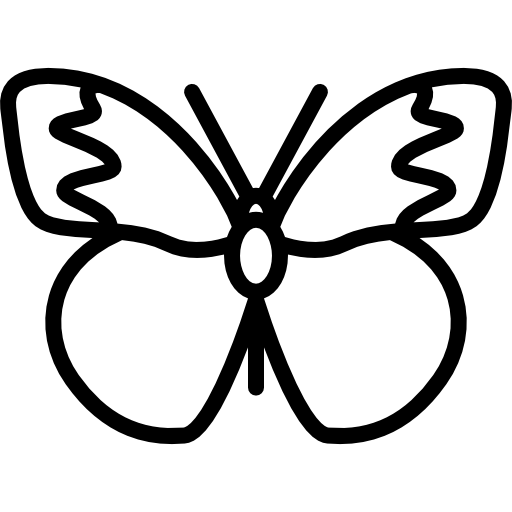 Butterfly with Big Wings - Free animals icons