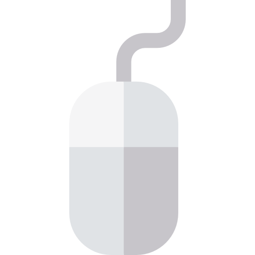 Mouse Basic Straight Flat icon