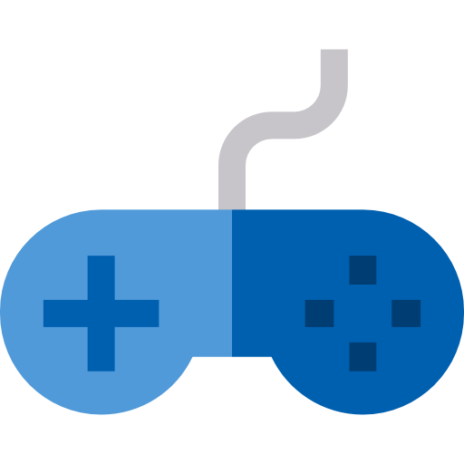 Joystick Basic Straight Flat icon