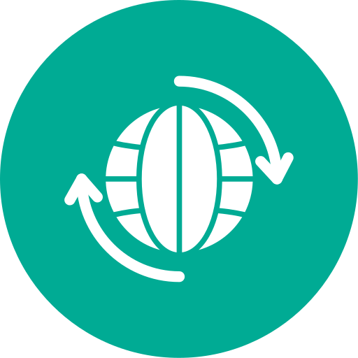 en todo el mundo icono gratis