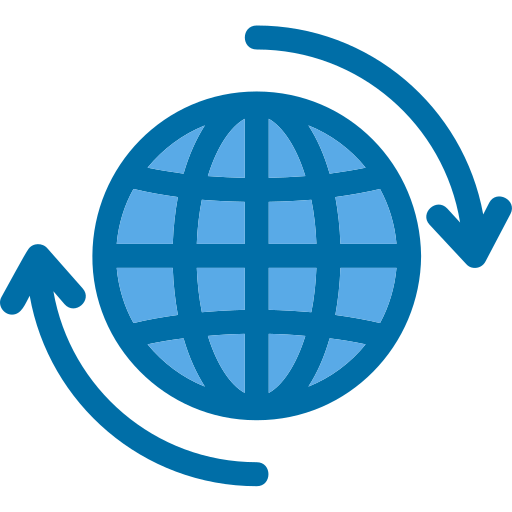 en todo el mundo icono gratis