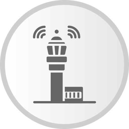 torre de control icono gratis