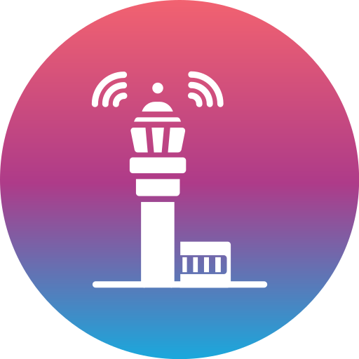 torre de control icono gratis