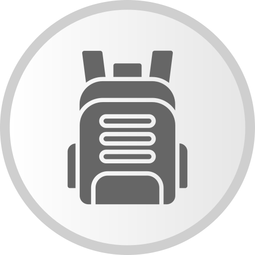 Backpack free icon