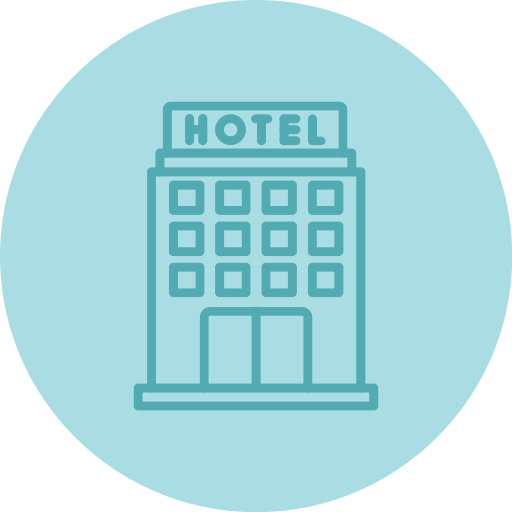 Hotel Generic Flat icon