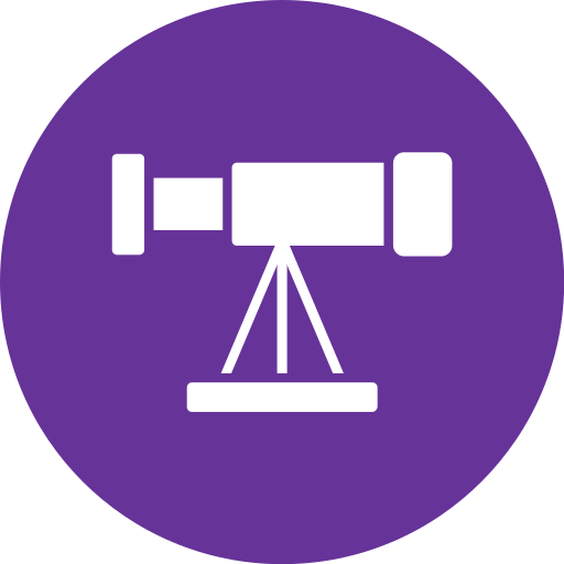 télescope Icône gratuit télescope Icône gratuit