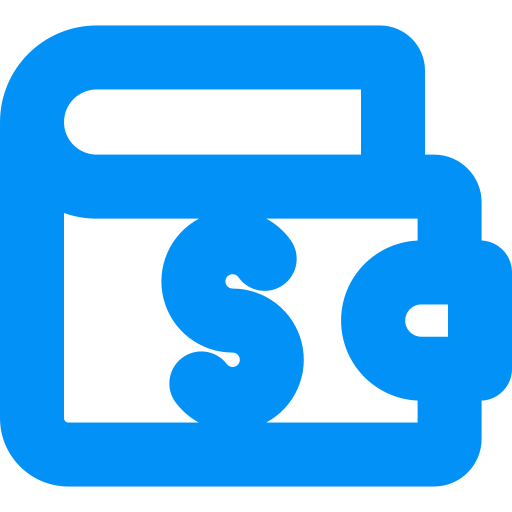 cartera icono gratis