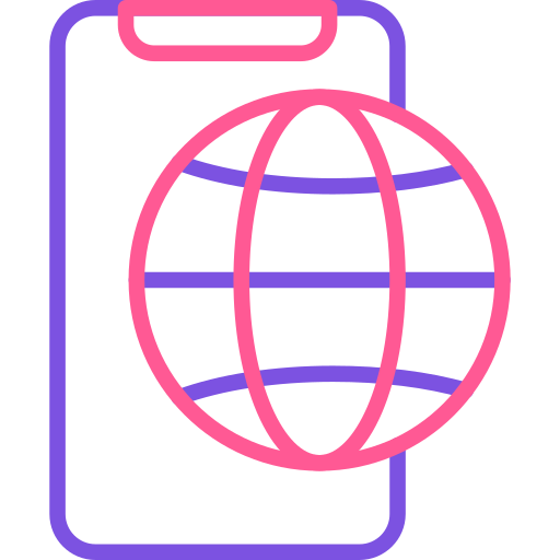 en todo el mundo icono gratis